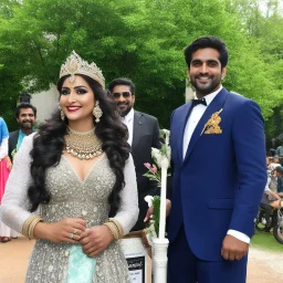 Mr and Mrs Pakistan in Woodstock