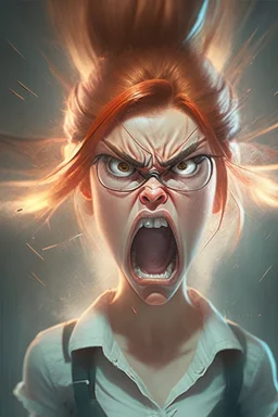 Angry Lux IT professional