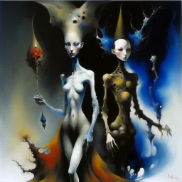 magic woman, Alen Kopera , Leonor Fini , Yves Tanguy