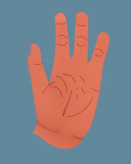 Hand pointing at you emoji design