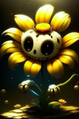 Realistic flowey the flower