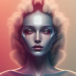 Portrait of beautiful abstract girl, face dept of field,face shinning, plant, metal,lens blur,Unsharp masking,Açıklamalı resimler, feathers,central weight average,Laplacian filt CWA Dryad,Median filter fae, sidhe, ominous, nature, plants, wildflower sparkle,facepaint, dnd character portrait, intricate, oil on canvas, masterpiece, expert, insanely detailed, 4k resolution, retroanime style, cute big circular reflective eyes, cinematic smooth, intricate detail , soft smooth lighting