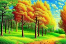 beautiful dream, painting, fine brush strokes, high quality, masterpiece, insane detail, Neo-Impressionism, pastel colors,