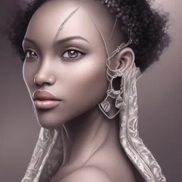 Rwandan princess realistic