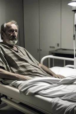 dying husband in the hospital