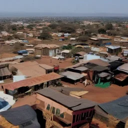 Small African town with Kanye as mayor