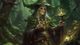 ancient witch of the deep forest