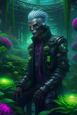 cyberpunk villan in eden gardens