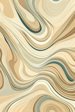 changing geometrical to abstract and fluid, creamy colors