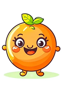 stekers of a Happy apricot cartoon