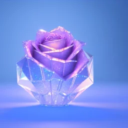 transparent crystal rose, crystallized, cinema lighting, cinema 4d, octane render, 3d render, incrate detailed