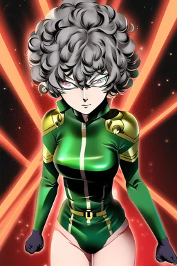 tatsumaki from one punch man in jim lee style