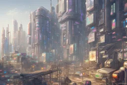 cyberpunk city