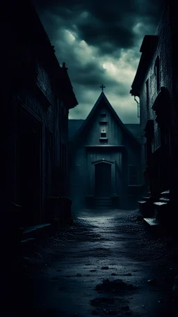 Horror ominous background. Cinematic style.