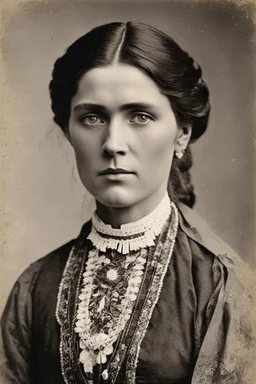 Olive Ann Oatman (1837 – 1903) was a woman from Illinois whose family was killed in 1851, when she was fourteen, in present-day Arizona by a Native American tribe, possibly the Tolkepayas (Western Yavapai); they captured and enslaved her and her sister and later sold them to the Mohave people.