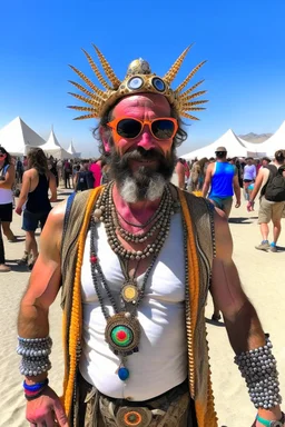 lord of the nerds at burning man festival