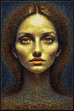 D I S S I P A T I O N is a form of self-sacrifice; neo-surrealistic pointillism; golden ratio