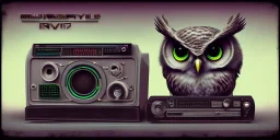 owl radio retro