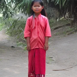 Burmese girl