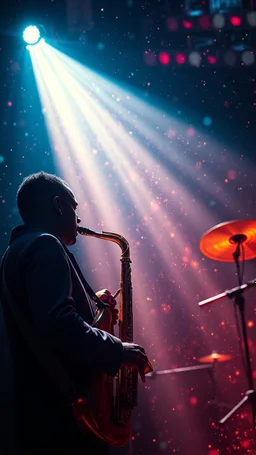 A nice incredible Photoreal ambient jazz music fusion with scientific details