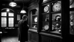 Despite the caution emanating from the stranger's speech, Alexander crosses the threshold of the shop with the haunted watch in his hands. Going beyond its ancient echo and ambiguous details, he feels that he is challenging supernatural forces. The light filtering through the window openings around the clock creates an appearance that looks more attractive and charming. Alexander leaves the store carrying with him glimpses of hope and curiosity. At the moment of choice, Alexander decides to tak