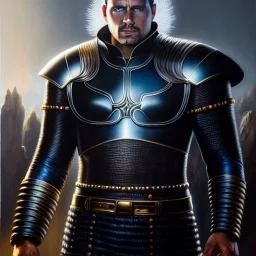 Ultra detailed fullbody Portrait in oil on canvas of Fenris (Marvel) with Armor,intense stare,extremely detailed digital painting, extremely detailed face,crystal clear Big eyes, mystical colors ,perfectly centered image, perfect composition, rim light, beautiful lighting,masterpiece,8k, stunning scene, raytracing, anatomically correct, in the style of robert e howard and Ken Kelley and Ohrai Noriyoshi and Simon Bisley and tomzj1