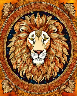 lion mandala