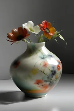 Vase in flower