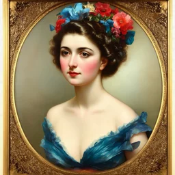 Autchrome portrait of French courtisane CLEO de merode
