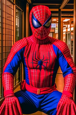 Spider-Man in Japanese Suit