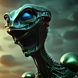 full bodied rapture alien, 8k, finely detailed, photo realistic.