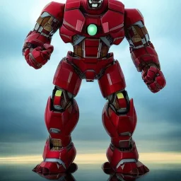 hybrid of hulkbuster and Godzilla