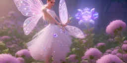 crystal subtle flower in a galactic ambiance beautiful fairy, transparent, delicate colors, in the foreground, full of details, smooth，soft light atmosphere, light effect，vaporwave colorful, concept art, smooth, extremely sharp detail, finely tuned detail, ultra high definition, 8 k, unreal engine 5, ultra sharp focus