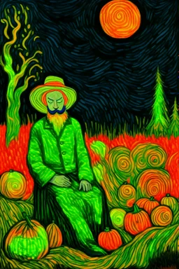 Halloween Van Gogh