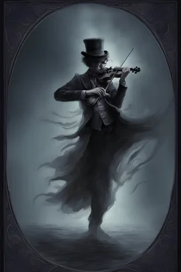 ghost of shadow Violinist, man, fantasy