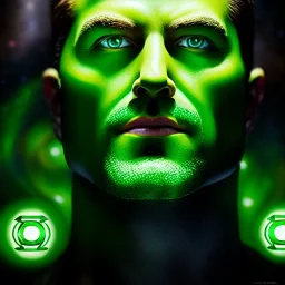 Ultra detailed fullbody Portrait in oil on canvas of Thor merges with Green Lantern ,extremely detailed digital painting, extremely detailed face,crystal clear Big eyes, mystical colors ,perfectly centered image, perfect composition, rim light, beautiful lighting,masterpiece,8k, stunning scene, raytracing, anatomically correct, in the style of robert e howard and Ken Kelley and Ohrai Noriyoshi and Simon Bisley and tomzj1