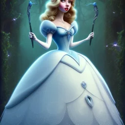 tim burton style cinderella