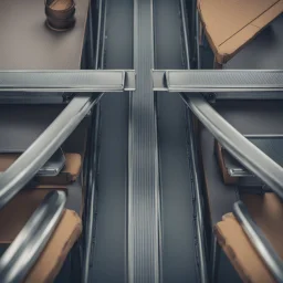 conveyor belt top down
