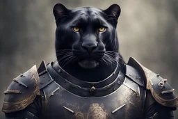 Panther wearing Armour