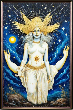 The line between truth and illusion; Lowbrow Celestial Art
