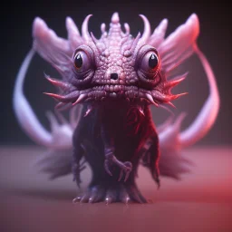 Cute fluid ink creature, unreal engine 5, 8k resolution, photorealistic, ultra detailed