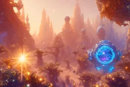  white and gold crystal cosmic and galactic ambiance, full of details, smooth, bright sunshine，soft light atmosphere, light effect，vaporwave colorful, concept art, smooth, extremely sharp detail, finely tuned detail, ultra high definition, 8 k, unreal engine 5, ultra sharp focus