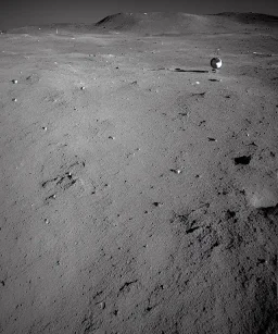 Christmas tree on the lunar surface