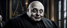 elon musk as uncle fester in the adams family
