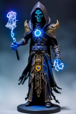 Action figure of an electric necromancer