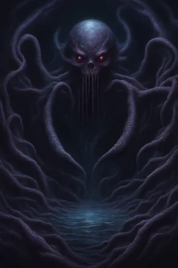 photorealistic scary void divine horror cosmic dread lovecraftian incomprehensible void void void abyss abyss hell