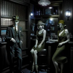 1920s speakeasy