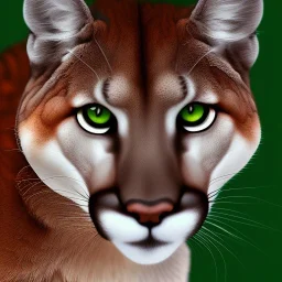 cougar portrait