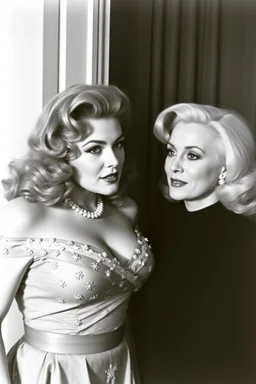 Lana Turner meets Kathleen Turner.