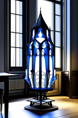 gaming table lamp inspired by palace, modern design,